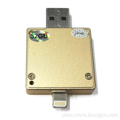 2014 New products OTG USB Flash drive for mobile phone, gift package
